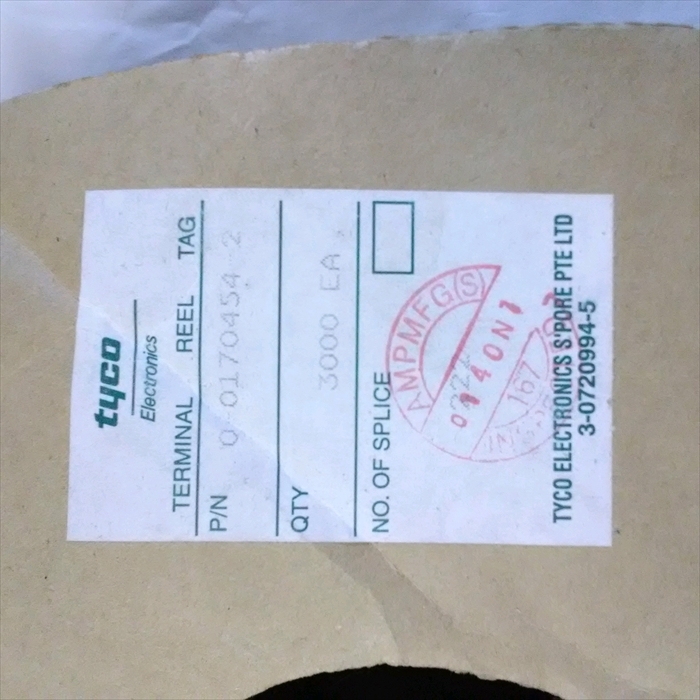 170454-2,圧着端子,タイコエレクトロニクス(AMP)2500個 - 2