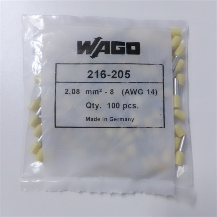 216-205,圧着端子,ワゴ(WAGO)300個 - 2