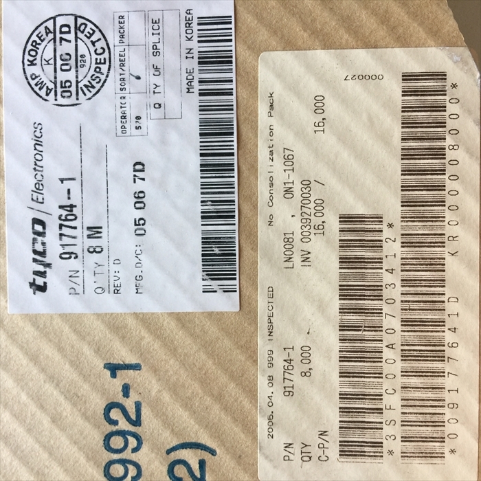 917764-1,圧着端子,タイコエレクトロニクス(AMP)5500個 - 2